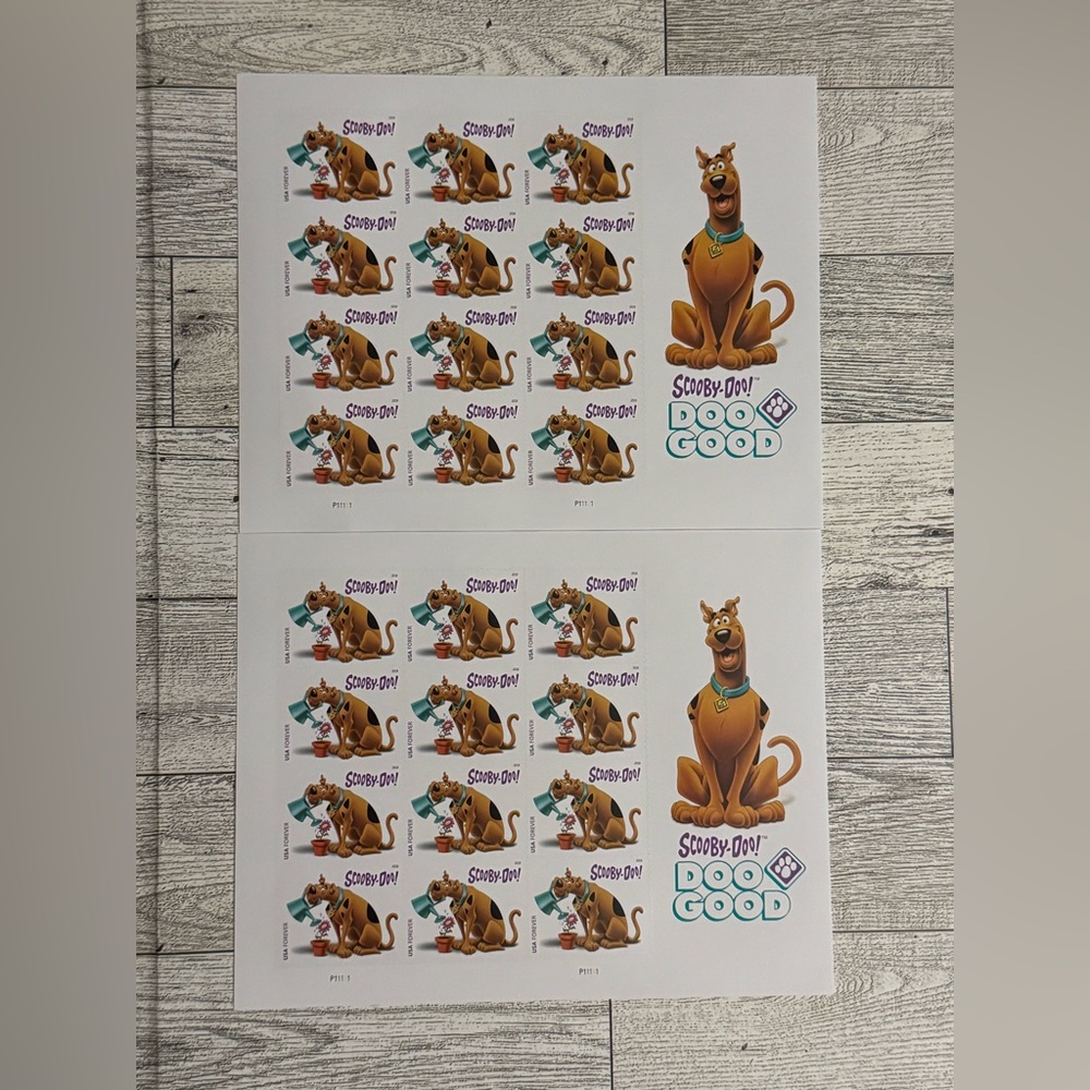 24 Scooby Doo Good Dog Collectible Forever Stamps